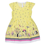 Girls Fancy Frock - Yellow - test-store-for-chase-value