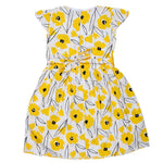 Girls Fancy Frock - Yellow - test-store-for-chase-value
