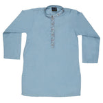 Boys Shalwar Qameez Suit - Light Blue - test-store-for-chase-value
