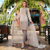 Luxury Handloom Jacquard 3 Piece Un-Stitched Suit - 4521 - test-store-for-chase-value