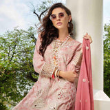 Luxury Handloom Jacquard 3 Piece Un-Stitched Suit - 4522 - test-store-for-chase-value