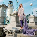 Luxury Handloom Jacquard 3 Piece Un-Stitched Suit - 4525 - test-store-for-chase-value