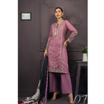 Kalyan Festive Designer Embroidered Lawn 3 Piece Un-Stitched Suit Vol 2 - 7 - test-store-for-chase-value