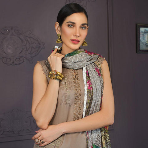 Kalyan Festive Designer Embroidered Lawn 3 Piece Un-Stitched Suit Vol 2 - 9 - test-store-for-chase-value
