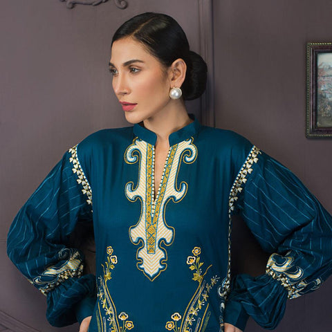 Kalyan Festive Designer Embroidered Lawn 3 Piece Un-Stitched Suit Vol 2 - 10 - test-store-for-chase-value