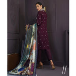 Kalyan Festive Designer Embroidered Lawn 3 Piece Un-Stitched Suit Vol 2 - 11 - test-store-for-chase-value