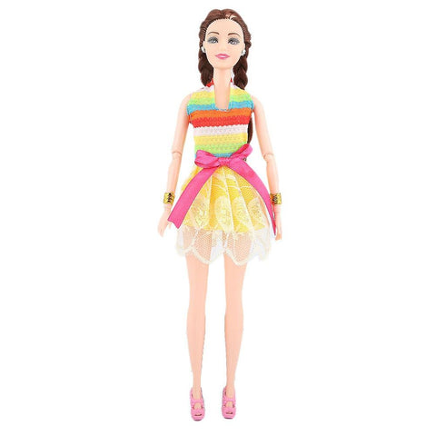 Barbie Doll With Accessories - Yellow - test-store-for-chase-value