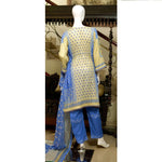 RungReet Embroidered Lawn 3 Piece Un-Stitched Suit Vol - 01 2B - test-store-for-chase-value