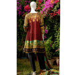 RungReet Embroidered Lawn 3 Piece Un-Stitched Suit Vol - 01 3B - test-store-for-chase-value