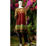 RungReet Embroidered Lawn 3 Piece Un-Stitched Suit Vol - 01 3B - test-store-for-chase-value