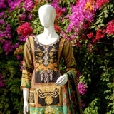 RungReet Embroidered Lawn 3 Piece Un-Stitched Suit Vol - 01 3B - test-store-for-chase-value