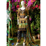 RungReet Embroidered Lawn 3 Piece Un-Stitched Suit Vol - 01 3B - test-store-for-chase-value