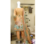 RungReet Embroidered Lawn 3 Piece Un-Stitched Suit Vol - 01 4A - test-store-for-chase-value