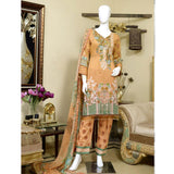 RungReet Embroidered Lawn 3 Piece Un-Stitched Suit Vol - 01 4A - test-store-for-chase-value