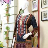 RungReet Embroidered Lawn 3 Piece Un-Stitched Suit Vol - 01 5B - test-store-for-chase-value