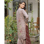 Rana Arts Ayesha Luxury Embroidered Lawn 3 Piece Un-Stitched Suit - EKR-1208 A - test-store-for-chase-value