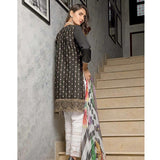 Rana Arts Ayesha Luxury Embroidered Lawn 3 Piece Un-Stitched Suit - DP-1223 A - test-store-for-chase-value
