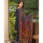 Rana Arts Ayesha Luxury Embroidered Lawn 3 Piece Un-Stitched Suit - AY-1235 A - test-store-for-chase-value