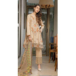 Rana Arts Ayesha Luxury Embroidered Lawn 3 Piece Un-Stitched Suit - AY-1228 A - test-store-for-chase-value