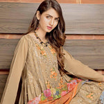Rana Arts Ayesha Luxury Embroidered Lawn 3 Piece Un-Stitched Suit - AY-1228 B - test-store-for-chase-value