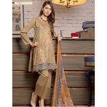 Rana Arts Ayesha Luxury Embroidered Lawn 3 Piece Un-Stitched Suit - AY-1228 B - test-store-for-chase-value
