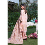 Rangreza Printed Lawn 3 Piece Un-Stitched Suit Vol-09 - ZS 02 - test-store-for-chase-value