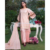 Rangreza Printed Lawn 3 Piece Un-Stitched Suit Vol-09 - ZS 02 - test-store-for-chase-value