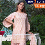 Rangreza Printed Lawn 3 Piece Un-Stitched Suit Vol-09 - ZS 02 - test-store-for-chase-value