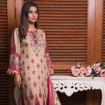 Rangreza Printed Lawn 3 Piece Un-Stitched Suit Vol-09 - ZS 06 - test-store-for-chase-value