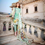 Royal Legacy Embroidered Lawn 3 Piece Un-Stitched Suit - 4442 B - test-store-for-chase-value