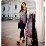 Royal Legacy Embroidered Lawn 3 Piece Un-Stitched Suit - 4443 A - test-store-for-chase-value