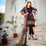 Royal Legacy Embroidered Lawn 3 Piece Un-Stitched Suit - 4448 A - test-store-for-chase-value
