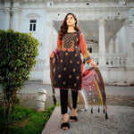 Royal Legacy Embroidered Lawn 3 Piece Un-Stitched Suit - 4448 B - test-store-for-chase-value