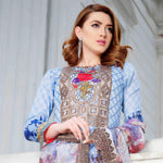 Royal Legacy Embroidered Lawn 3 Piece Un-Stitched Suit - 4449 A - test-store-for-chase-value
