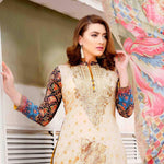 Royal Legacy Embroidered Lawn 3 Piece Un-Stitched Suit - 4450 A - test-store-for-chase-value