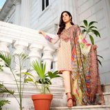 Royal Legacy Embroidered Lawn 3 Piece Un-Stitched Suit - 4451 B - test-store-for-chase-value