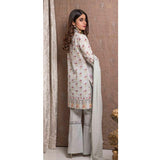 Amani Chikan Kari Embroidered Designer Lawn 3 Piece Un-Stitched Suit - 2 A - test-store-for-chase-value
