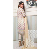 Amani Chikan Kari Embroidered Designer Lawn 3 Piece Un-Stitched Suit - 2 B - test-store-for-chase-value