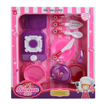 Kitchen 9 Pcs Set For Girls - Pink - test-store-for-chase-value