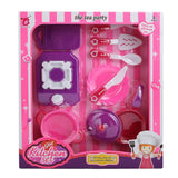 Kitchen 9 Pcs Set For Girls - Pink - test-store-for-chase-value