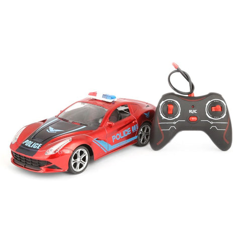 Remote Control Police Car - Red - test-store-for-chase-value