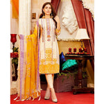 Amna Sohail Imperial Reflections Embroidered Lawn 3 Piece Un-Stitched Suit - 4593 B - test-store-for-chase-value