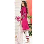 Iraar Luxurious Pearl Collection Embroidered Lawn 3 Piece Un-Stitched Suit - 4 B - test-store-for-chase-value
