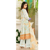Iraar Luxurious Pearl Collection Embroidered Lawn 3 Piece Un-Stitched Suit - 6 A - test-store-for-chase-value