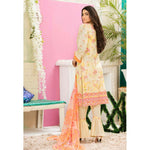 Iraar Luxurious Pearl Collection Embroidered Lawn 3 Piece Un-Stitched Suit - 6 B - test-store-for-chase-value