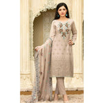 Famininity Schiffli Embroidered Lawn 3 Piece Un-Stitched Suit - 4581 - test-store-for-chase-value