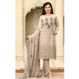 Famininity Schiffli Embroidered Lawn 3 Piece Un-Stitched Suit - 4581 - test-store-for-chase-value
