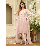 Famininity Schiffli Embroidered Lawn 3 Piece Un-Stitched Suit - 4582 - test-store-for-chase-value