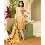 Famininity Schiffli Embroidered Lawn 3 Piece Un-Stitched Suit - 4585 - test-store-for-chase-value