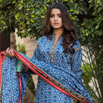 BS Printed Lawn Collection 3 Piece Un-Stitched Suit - 3 - test-store-for-chase-value